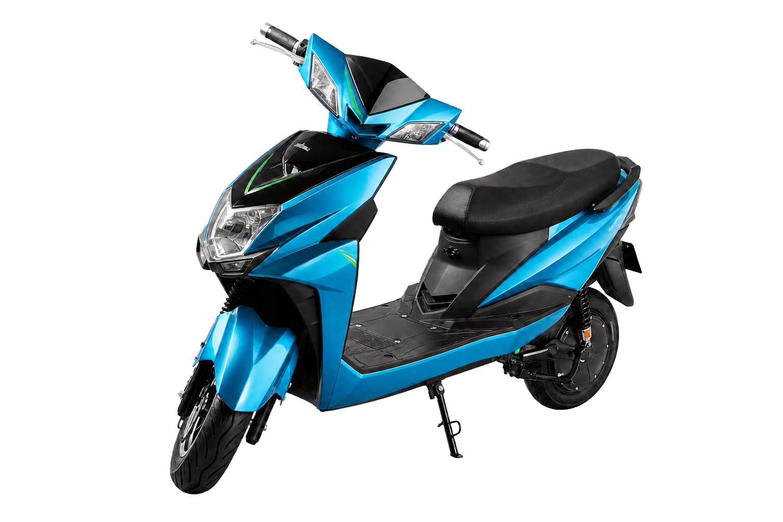Fusion electric scooter transparent product visual